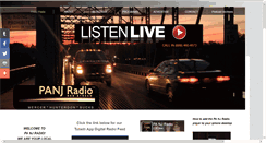 Desktop Screenshot of panjradio.com